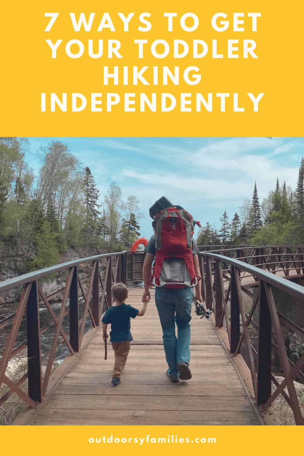 Getting Your Toddler Hiking Independently